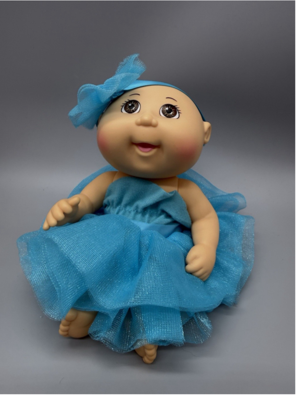 2015 Cabbage Patch Kids Dance Time 9" Doll Ballerina Blue Tutu WCT-61TN WCT-9TN